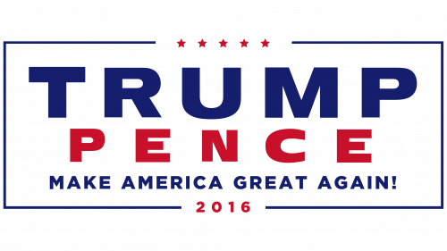 Logo de Trump en 2016