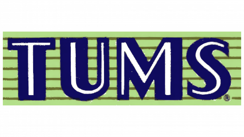 Logo de Tums en 1928