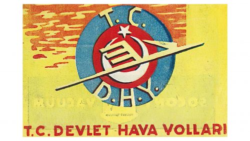 Logo de Turkish State Airlines Administration 1933-1956