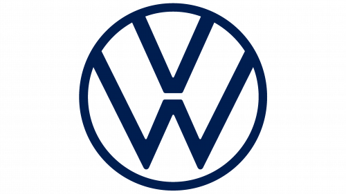 Logo de Volkswagen électrique