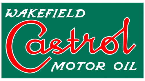 Logo de Wakefield Castrol Motor Oil en 1917