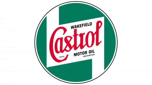 Logo de Wakefield Castrol Motor Oil en 1946
