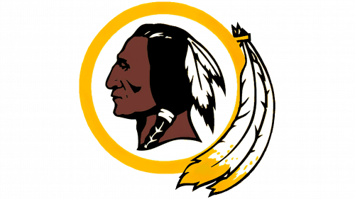 Logo de Washington Redskins en 1982