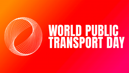 Logo de World Public Transport Day