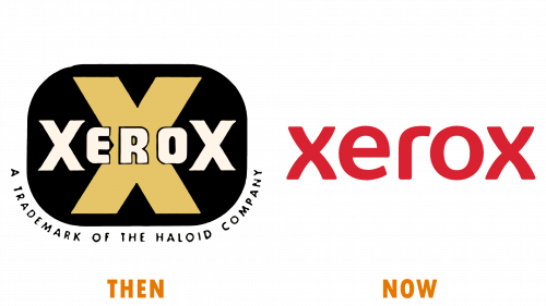 Logo de Xerox d’hier et d’aujourd’hui