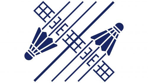 Logo de la compétition de badminton des Jeux olympiques de Paris 2024