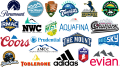 Logos avec des montagnes, Entreprises célèbres avec des logos de montagne