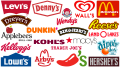 Logos célèbres avec des apostrophes. Marques avec des apostrophes dans leurs logos