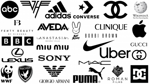 Les logos noirs et blancs les plus célèbres