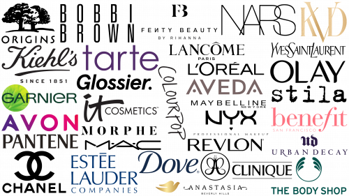 Logos de marques de beauté : logos de marques célèbres de cosmétiques et de maquillage