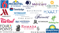 Logos de marques hôtelières. Logos et noms d'hôtels mémorables