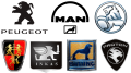 Logos de voitures avec des lions