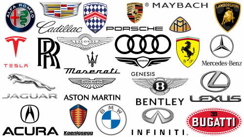 Les logos de voitures de luxe les plus célèbres