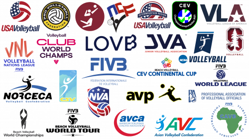 Logos de volleyball les plus célèbres