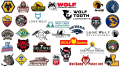Logos les plus célèbres avec un loup