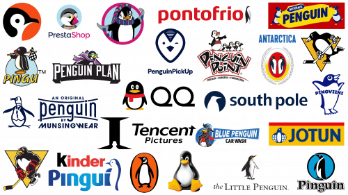 Logos les plus célèbres avec un manchot