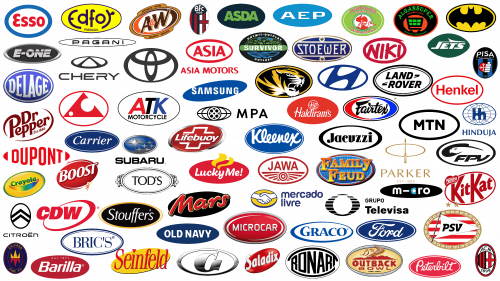 Logos les plus célèbres avec un ovale
