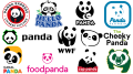 Logos les plus célèbres avec un panda