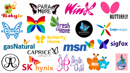 Logos les plus célèbres avec un papillon