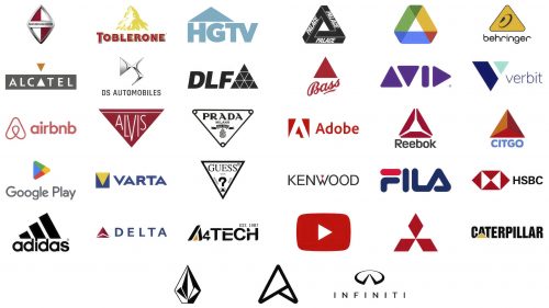 Logos les plus célèbres comportant des triangles