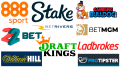 Logos les plus célèbres des sites de jeux d'argent