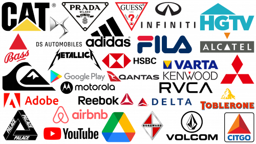 Logos triangulaires célèbres : exploration des logos de marques avec des triangles