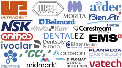 Marques d’équipements dentaires et leurs logos