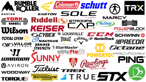 Marques et logos américains les plus populaires d’articles et d’équipements de sport