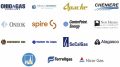 Marques et logos des compagnies gazières les plus influentes
