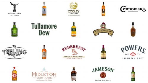 Marques populaires de whiskey irlandais
