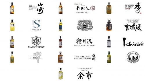 Marques populaires de whisky japonais