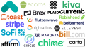 Meilleures entreprises fintech aux États-Unis et leurs logos
