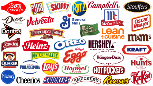 Meilleures marques et logos alimentaires aux États-Unis