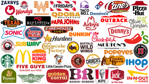 Restaurants américains les plus célèbres et leurs logos