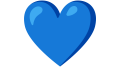 Signification de l’emoji cœur bleu