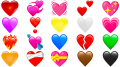 Significations des emojis cœur la couleur compte