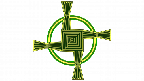 Symbole celtique de la croix de Brigid