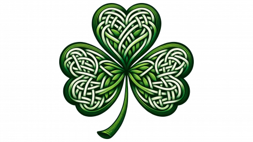 Symbole celtique du trèfle