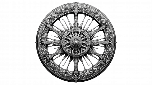 Symbole celtique roue de Taranis