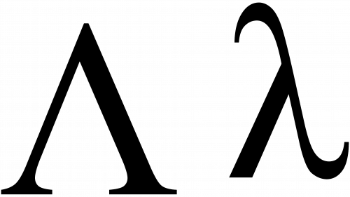 Symbole de Lambda Greek