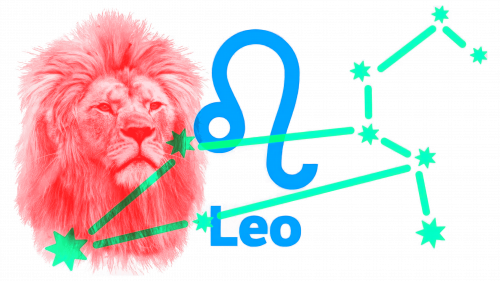 Symbole de Leo zodiac