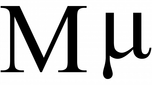 Symbole de Mu Greek
