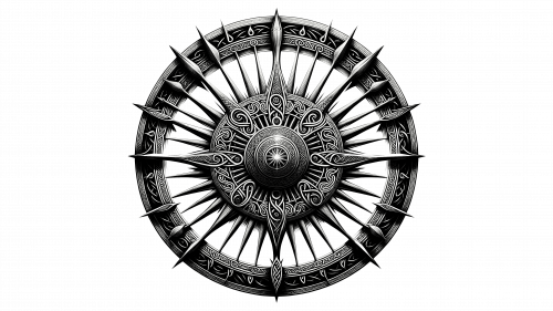 Tatouage de la roue celtique de Taranis