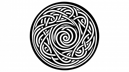 Tatouage de spirale celtique
