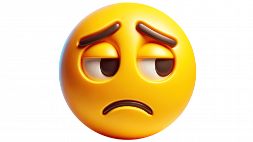 emoji au visage pensif
