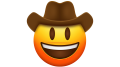 émoji chapeau de cowboy