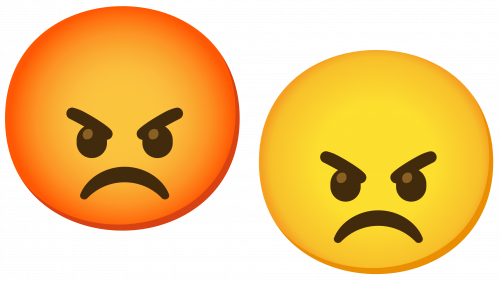 emoji pour visage en colère