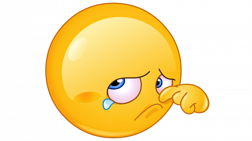 émoji qui pleure