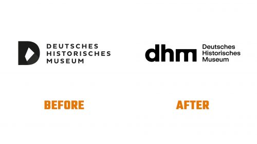 Évolution du logo de Deutsches Historisches Museum