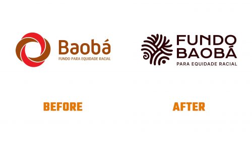 Évolution du logo de Fundo Baoba